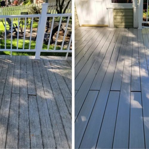 Pressure Washing job in Waunakee WI